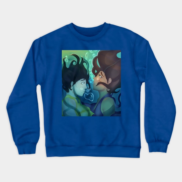 Into Cold Water Crewneck Sweatshirt by LadyAlice905